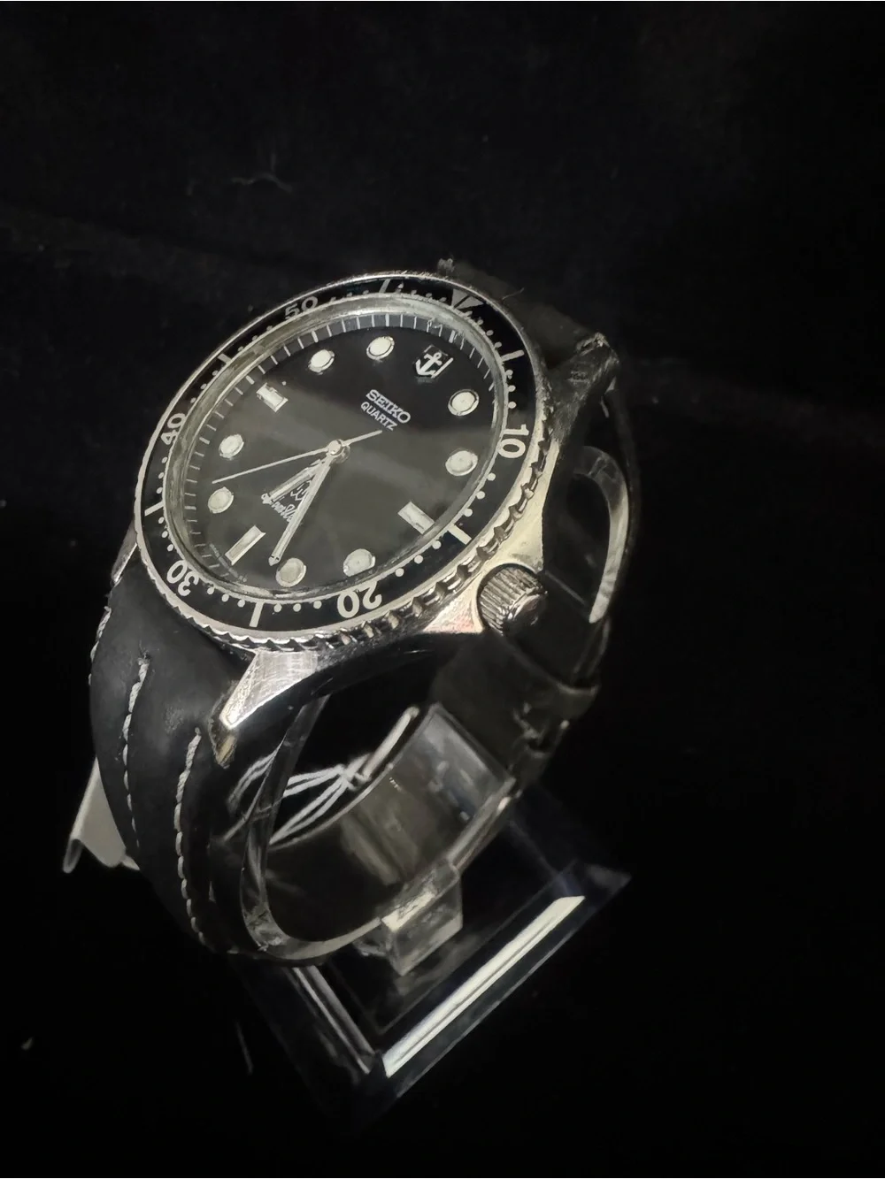 Seiko wristwatch black